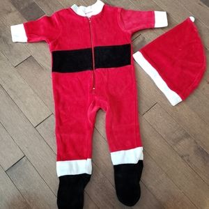 Newborn santa suit